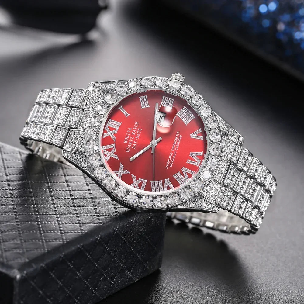 Reloj con diamantes